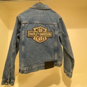 Harley Davidson women’s denim jacket - XS